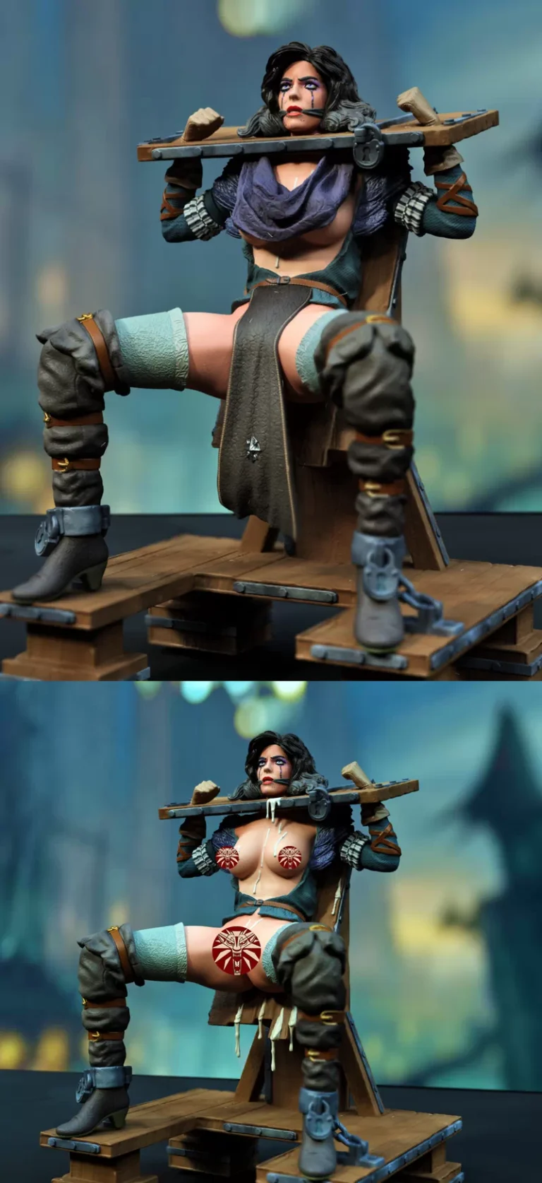 Sorcerer + Torture machine, NFSW