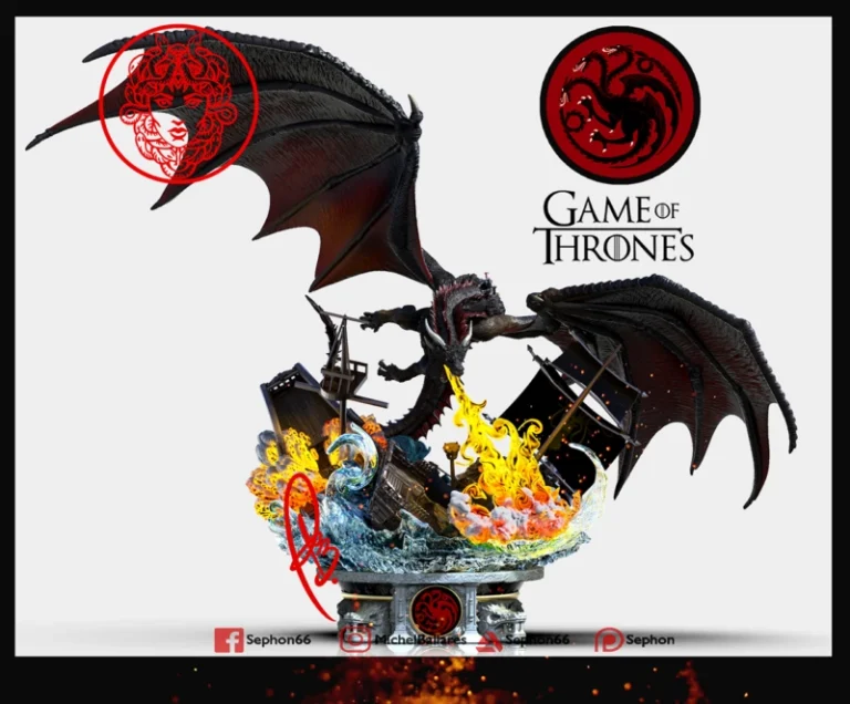 Drogon-Game-of-Thrones-Creative-Geek-MB-Michel-Balleras