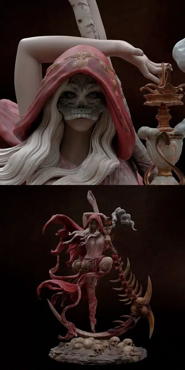 Artkanum - Ballet Of Death ,STL-bestand voor 3D-printers.