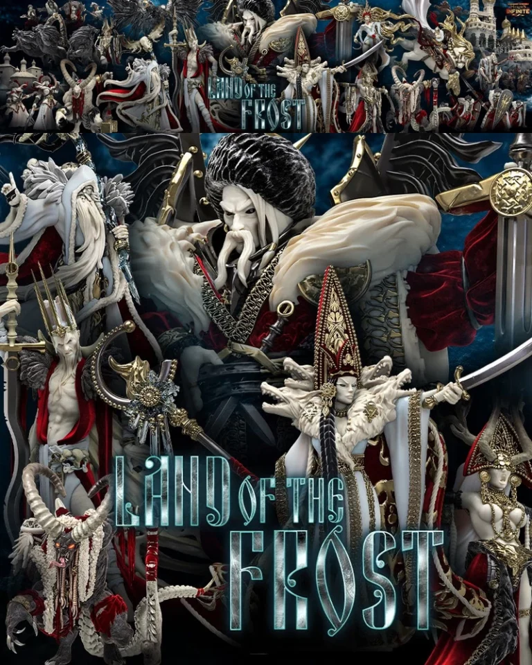 Land of Frost - Heroes Infinite Part.1,STL-bestand voor 3D-printers.