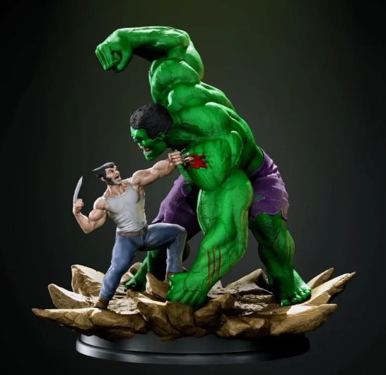 Hulk-vs-Wolverine-Diorama