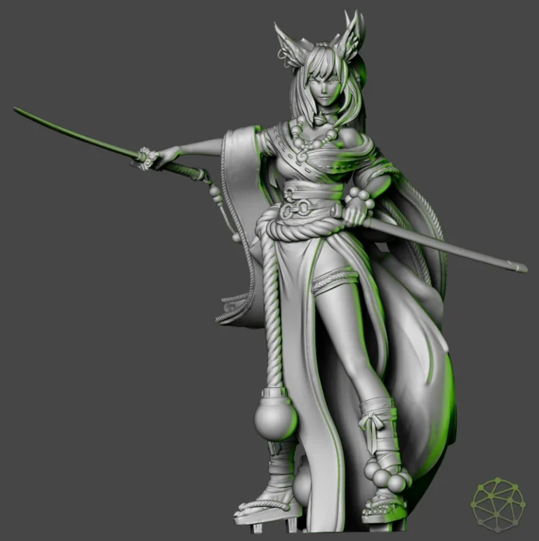 Ahrilanna, the Kitsune