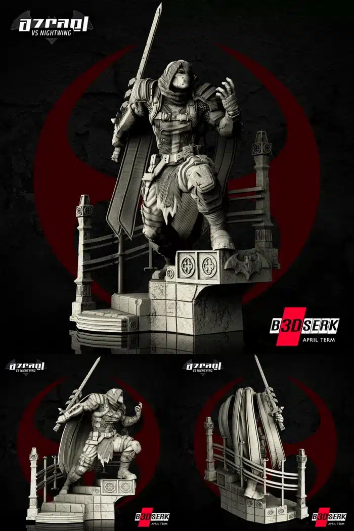 Azrael ,STL-bestand voor 3D-printers.