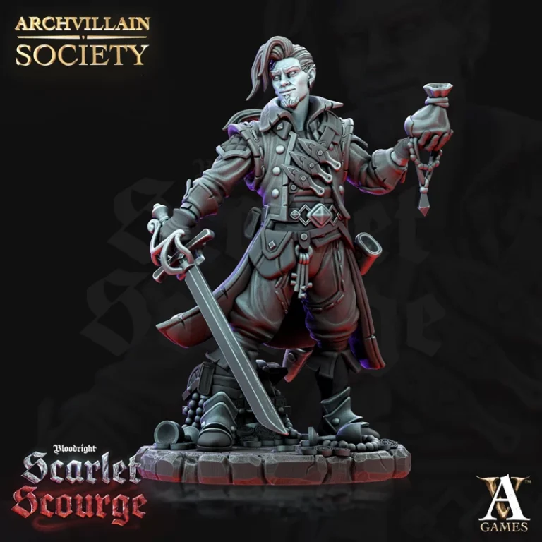 Bloodright, Scarlet Scourge – Tristan Kamlon – Baron of Lossale