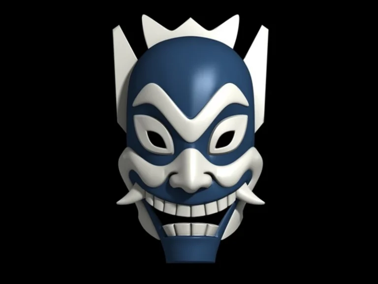 Blue Spirit Mask – Avatar The Last Airbender
