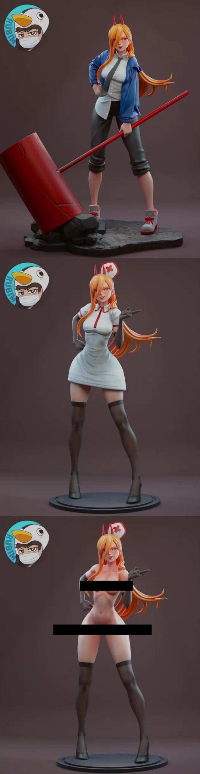 Chainsaw man ,3D Model STL.