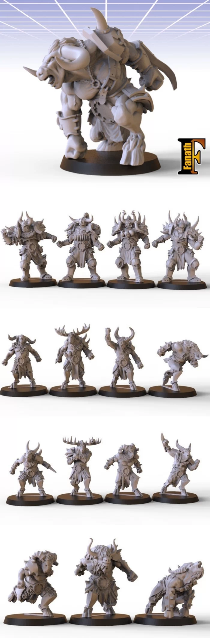 Chaos Team – 16 Figures