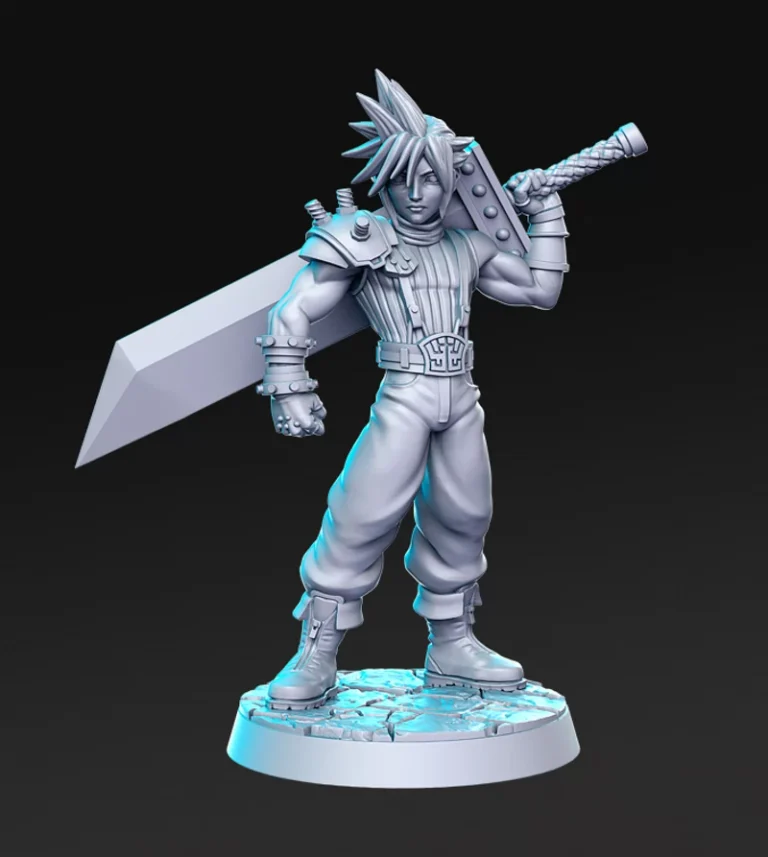Claude ,3d Model STL.