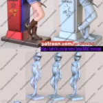 Cowboy-Girl-At-The-Gas-Station