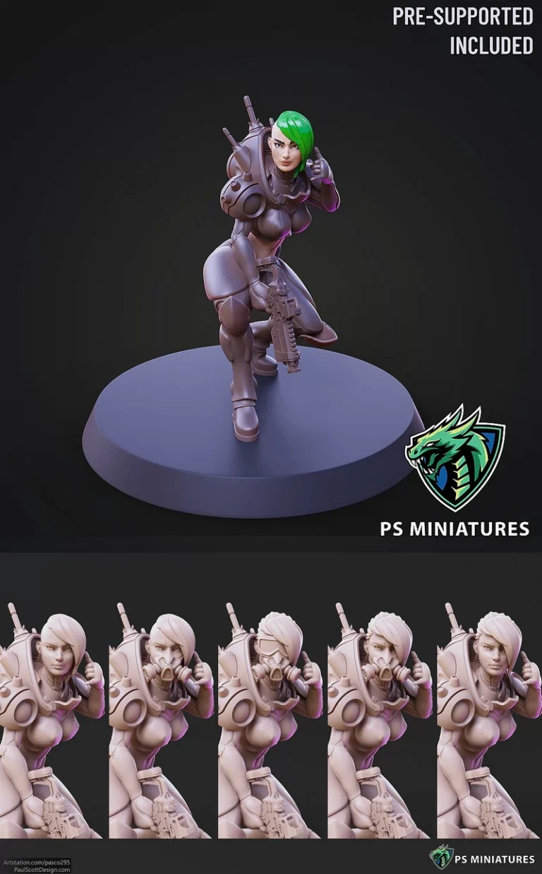 Cyberpunk Mercenary Pose 2