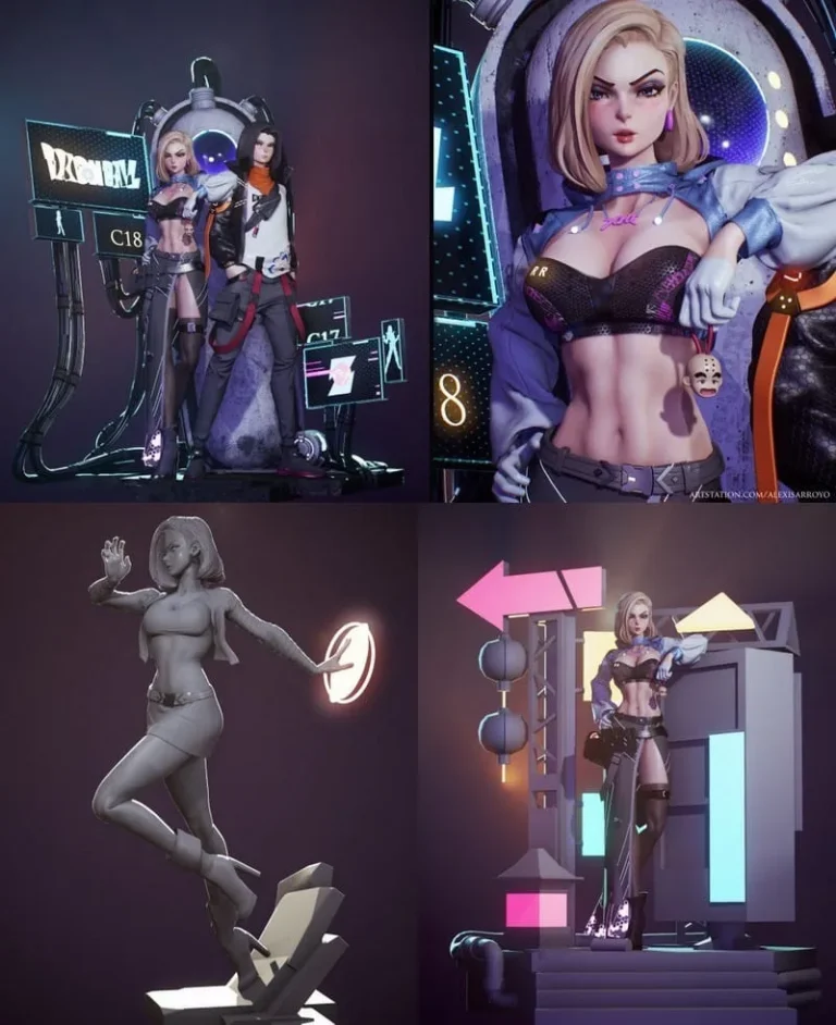 Cyberpunk – Android 18