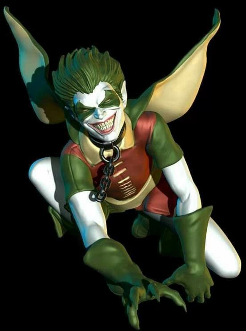 Damian Wayne ,STL model voor 3D printer.