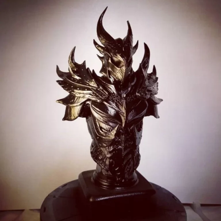 Elder Scrolls – Skyrim – Daedric Armor Bust