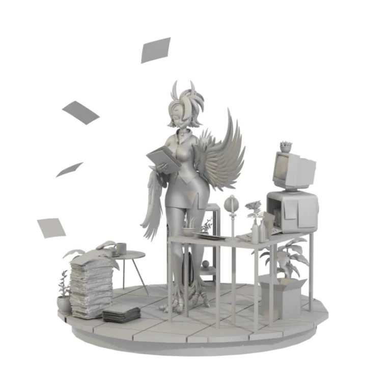 Eva – secretary angel