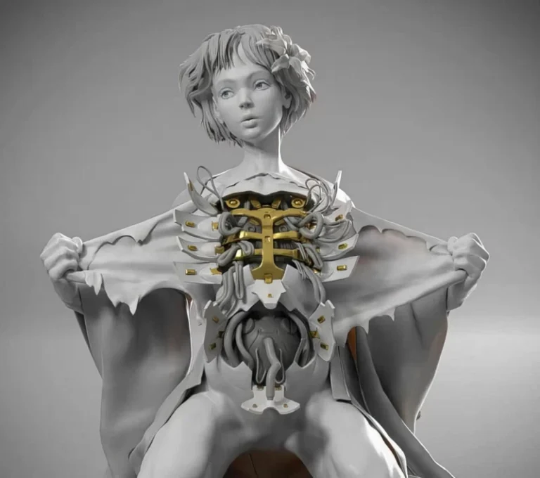 Ghost in the shell gynoid