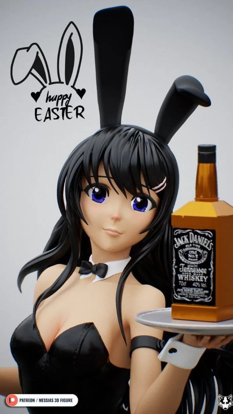 Happy Easter — Bunny Girl