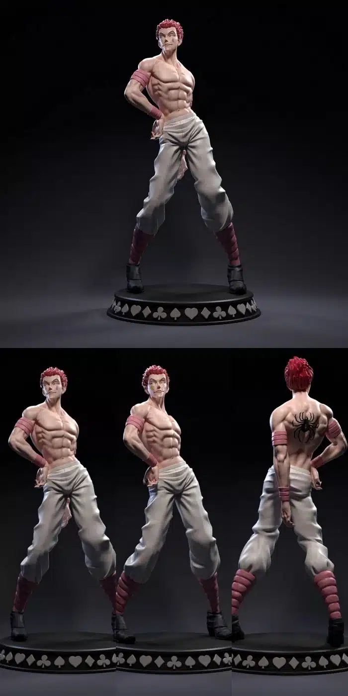 Hisoka Morow. Hunter x Hunter ,STL-bestand voor 3D-printers.