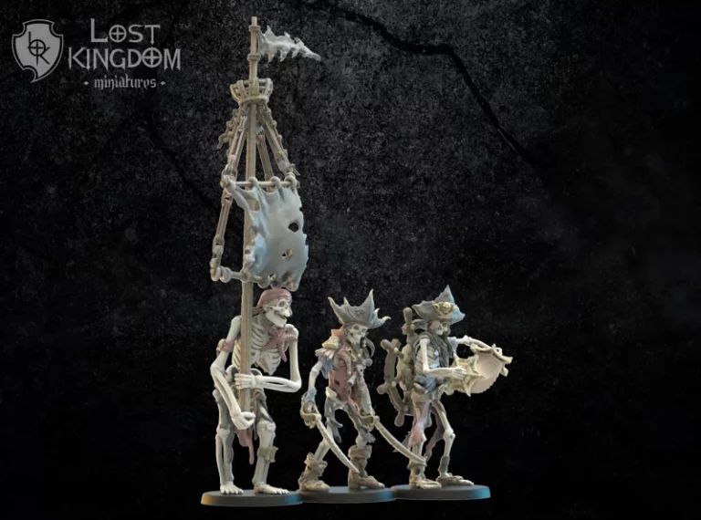 Lost Kingdom – CG Pirates ,STL model voor 3D printer.