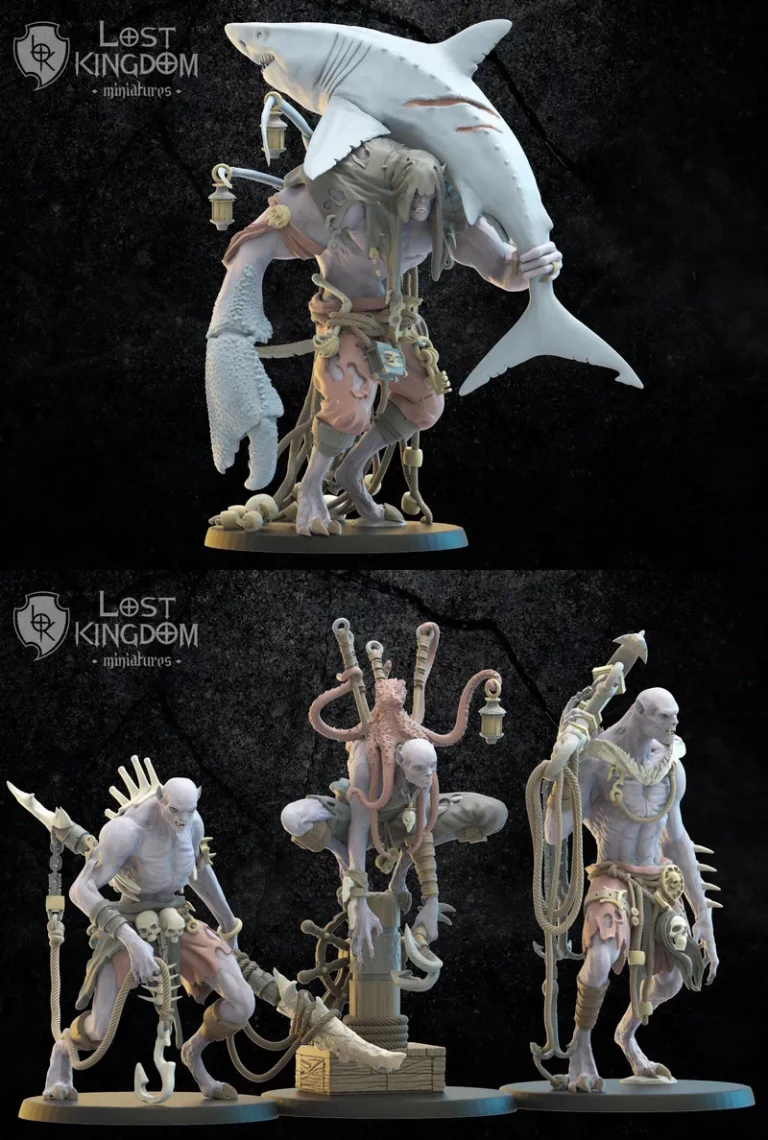 Lost Kingdom – Vycans ,STL model voor 3D printer.