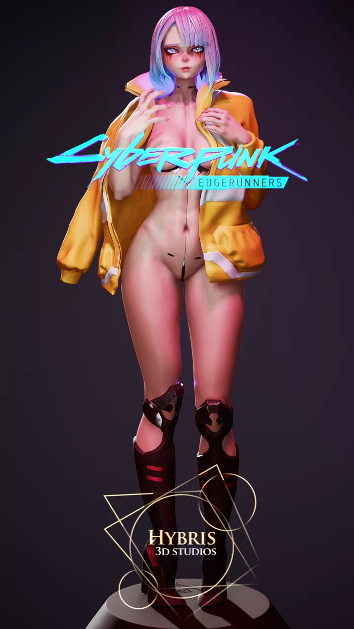 Lucy Cyberpunk ,3d Model STL.