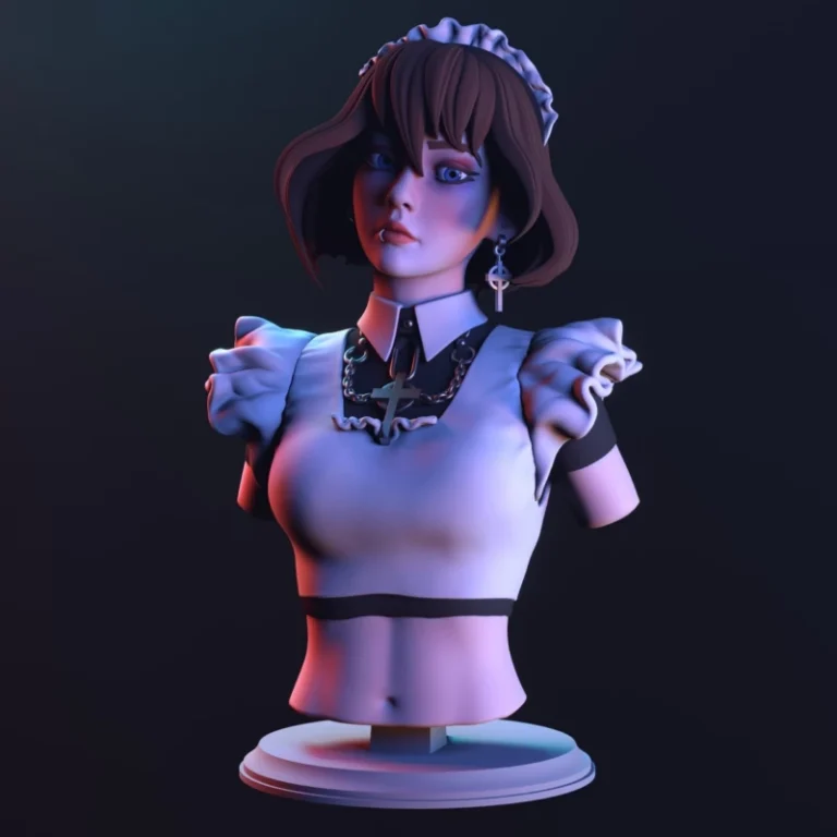 Maid – 3D STL-bestand