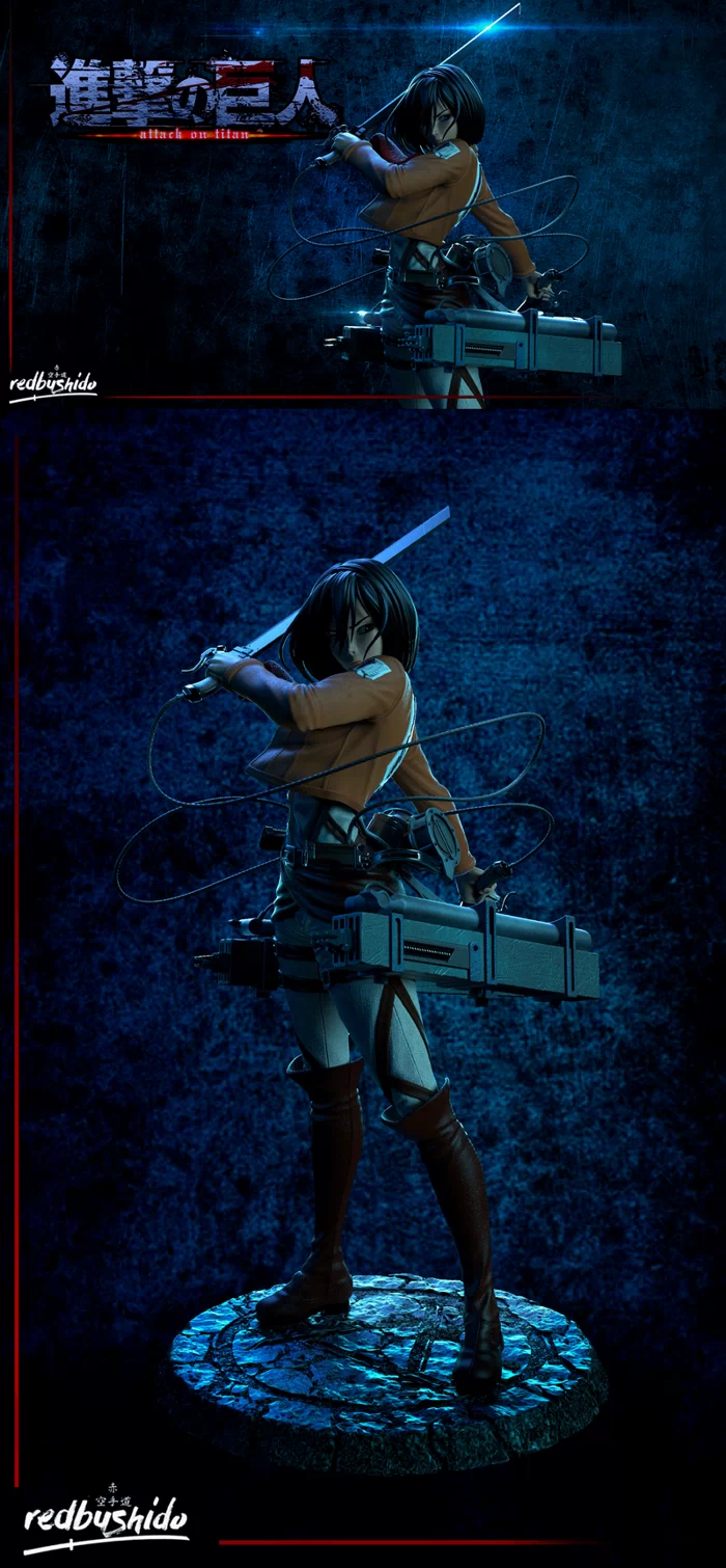 Mikasa Ackerman ,STL-bestand voor 3D-printers.