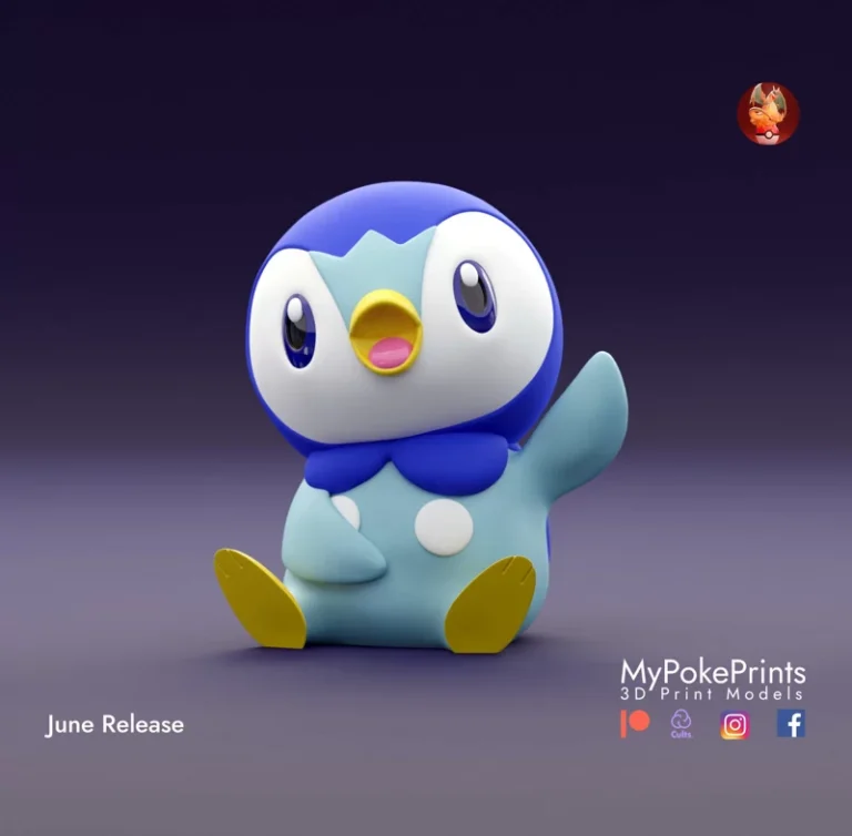 Piplup (Sitting) – Pokemon