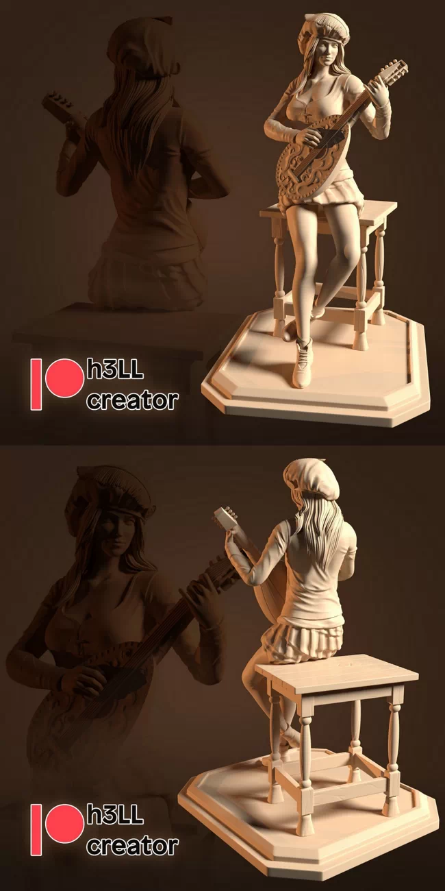 Priscilla ,STL-bestand voor 3D-printers.