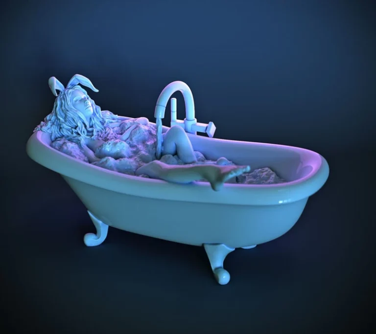 Salma the Bunny Girl in Bath