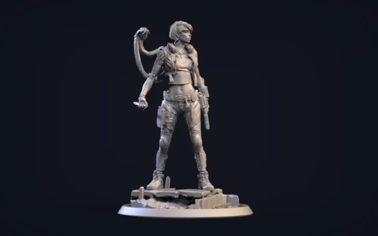 Sci-Fi Anna – 3D STL-bestand