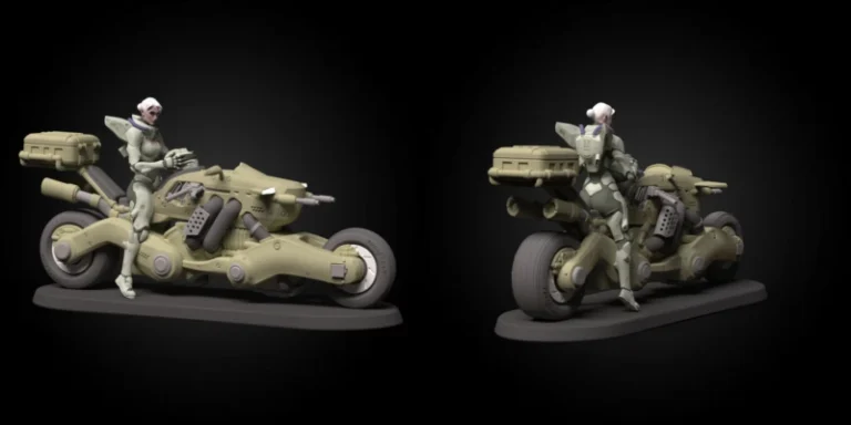 SciFi Rider – 3D STL-bestand