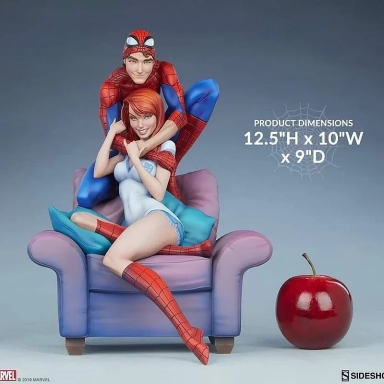 Spider-man and Mary Jane maquette