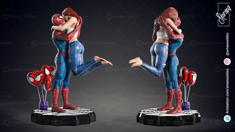 Spiderman and Mary Jane