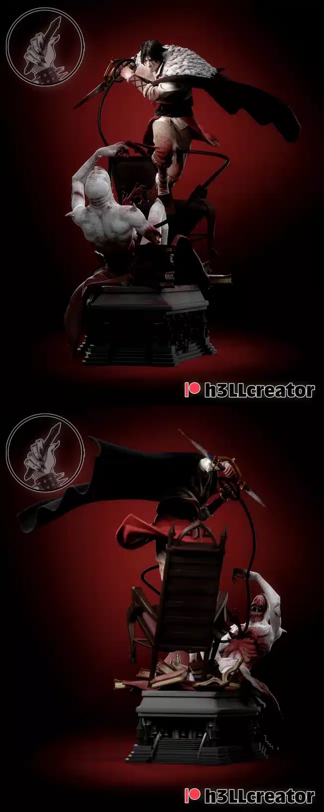 Trevor Belmont ,STL-bestand voor 3D-printers.