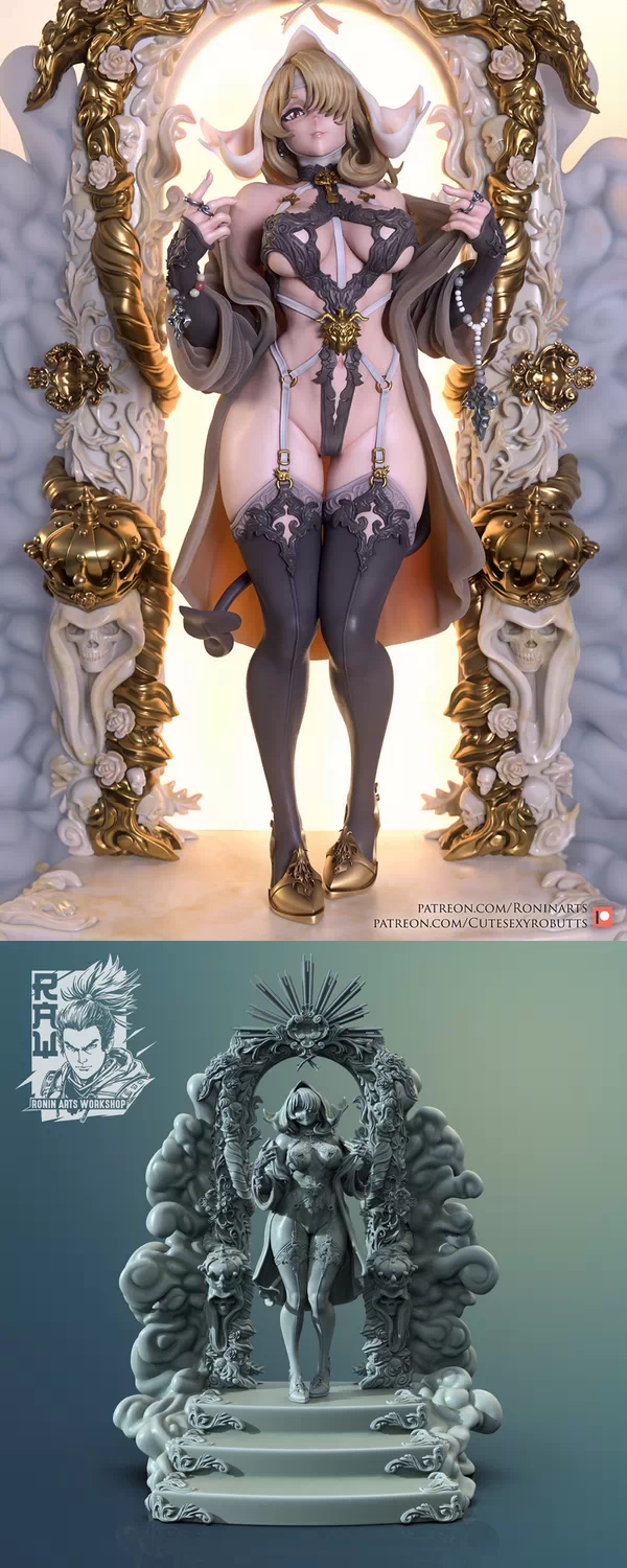 Pin Up – Porta Lucis ,Free 3d Model STL.