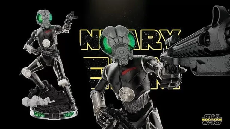 4 LOM Sculpture and bust – Star Wars , Free 3d Model STL.