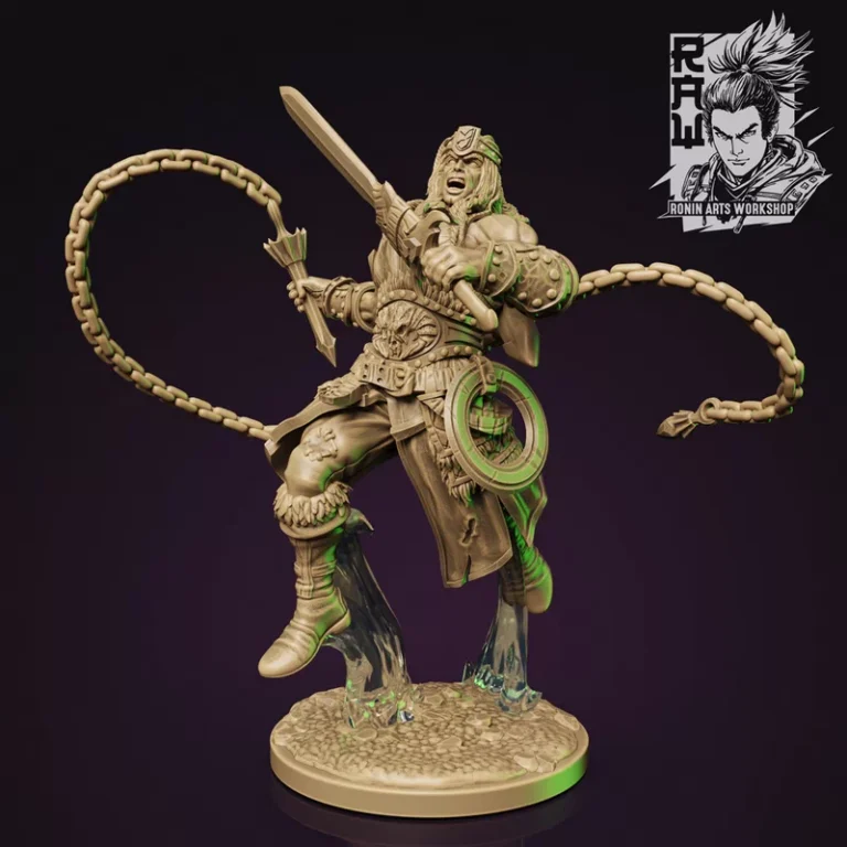 Belmor – The Demon Hunter , Free 3d Model STL.