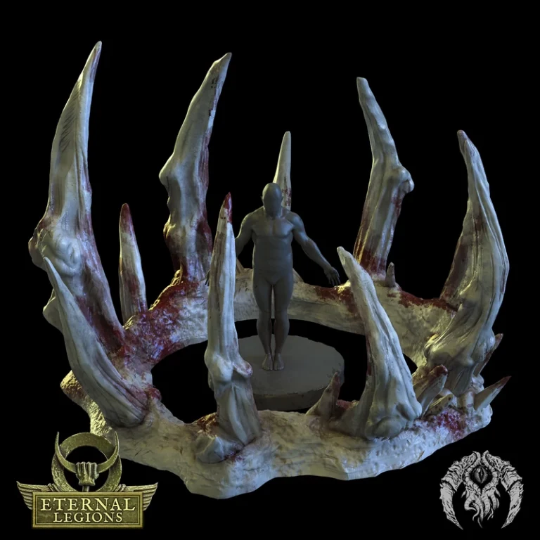 Bone Cage , Free 3d Model STL.