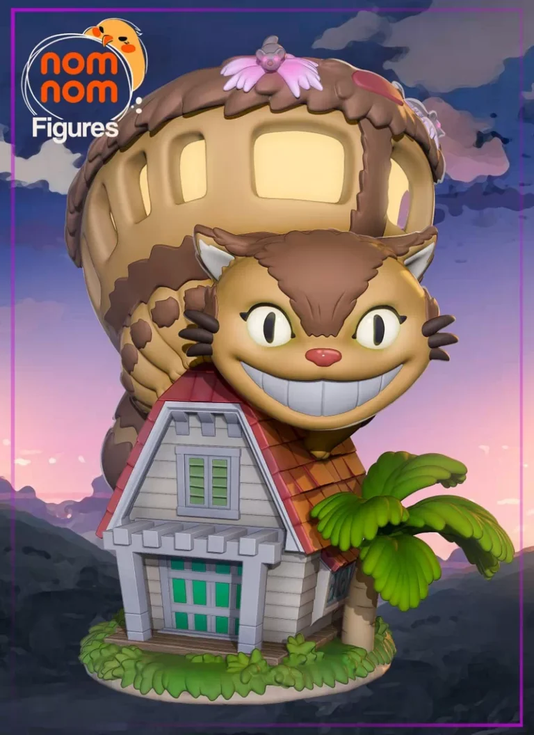 Chibi Catbus – My Neighbour Totoro , Free 3d Model STL.