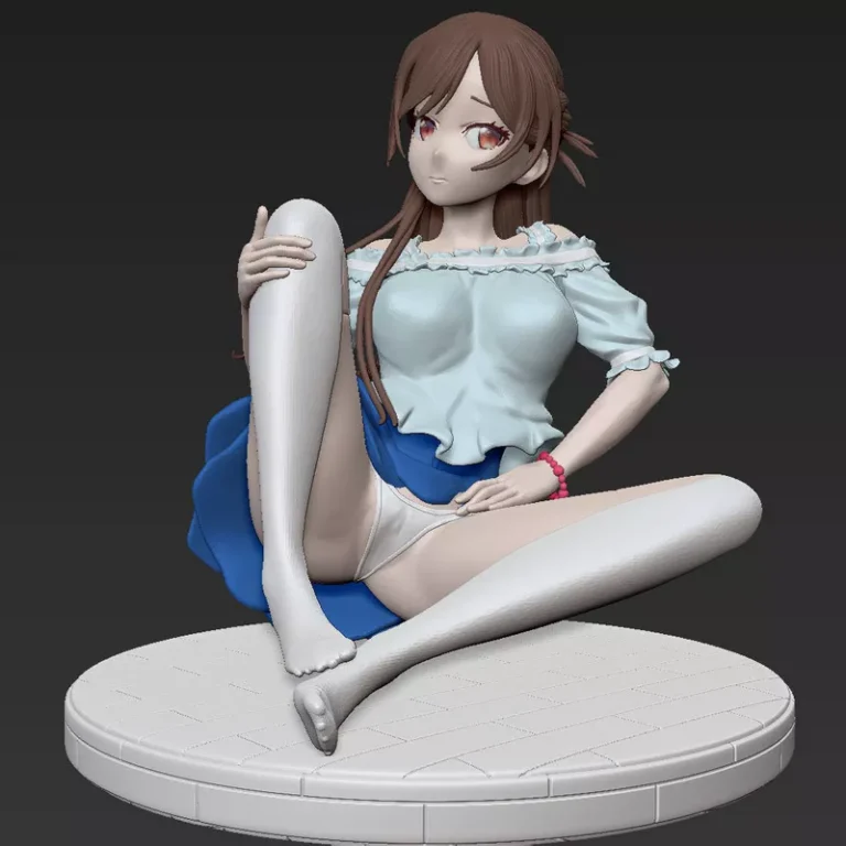 Chizuru Mizuhara , Free 3d Model STL.