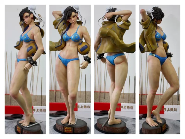 Chun Li , Free 3d Model STL.