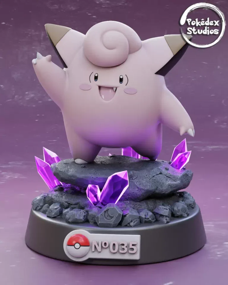 Clefairy , Free 3d Model STL.