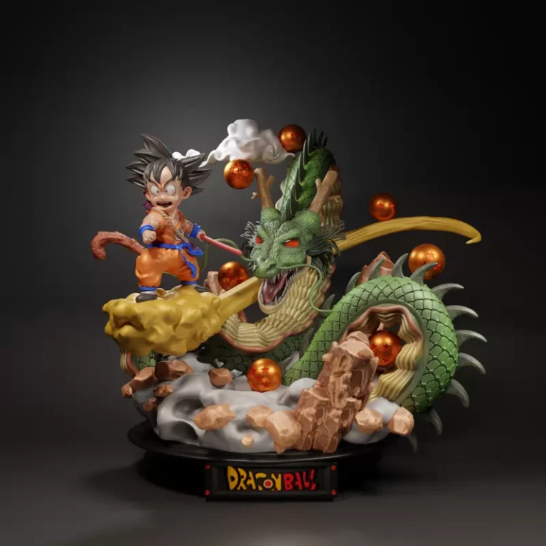 DTR – DBZ Shenron , Free 3d Model STL.