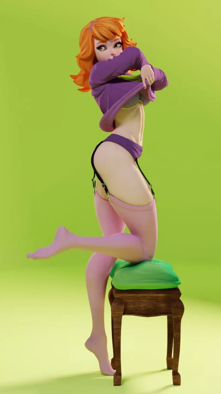 Daphne Blake , Free 3d Model STL.