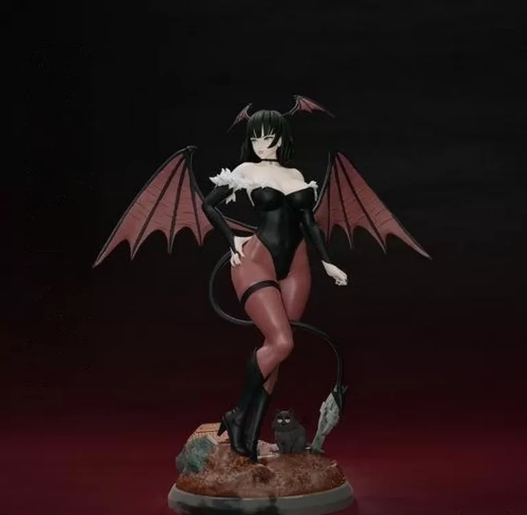 Fubuki Morrigan One Punch-Man, Free 3d Model STL.