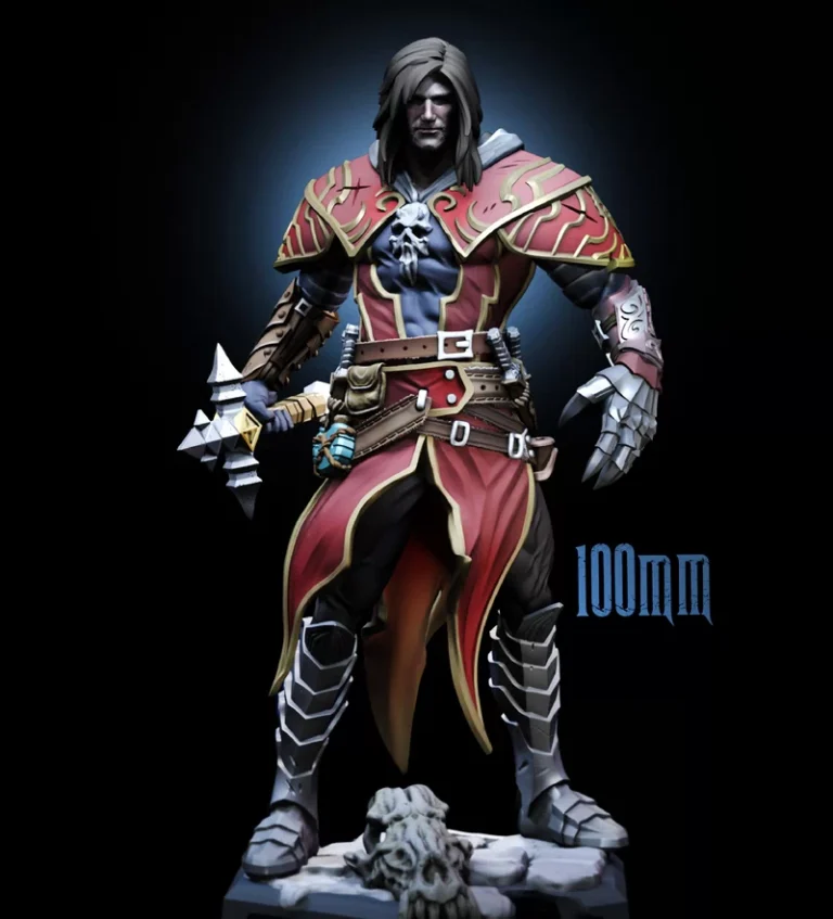 Gabriel Belmont , Free 3d Model STL.