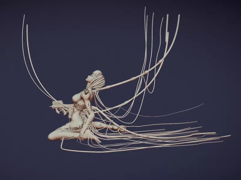 Ghost in the Shell , Free 3d Model STL.