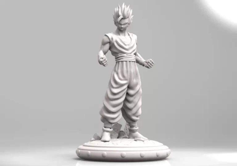 Gohan – Dragon Ball Super Hero , Free 3d Model STL.