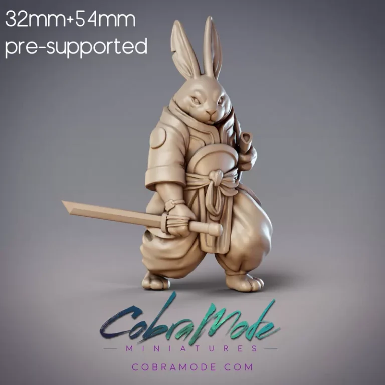 Guanghan Swordsman – Coiled Strike , Free 3d Model STL.