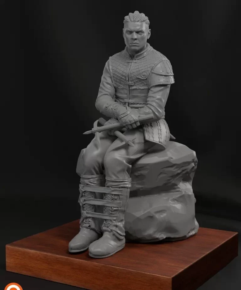 Ivar the Boneless , Free 3d Model STL.